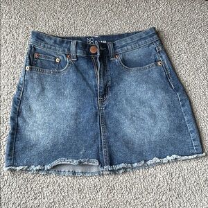 Denim Mini Skirt